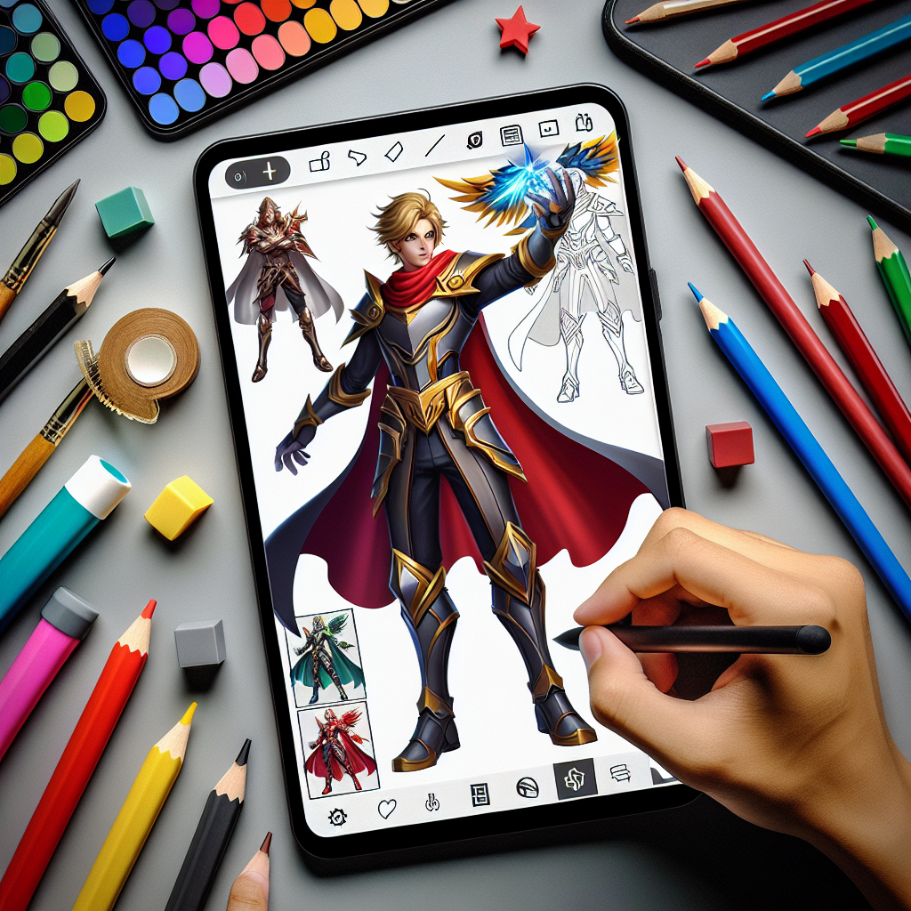 Strategi Kreatif Mewarnai Karakter Mobile Legend untuk Pemula